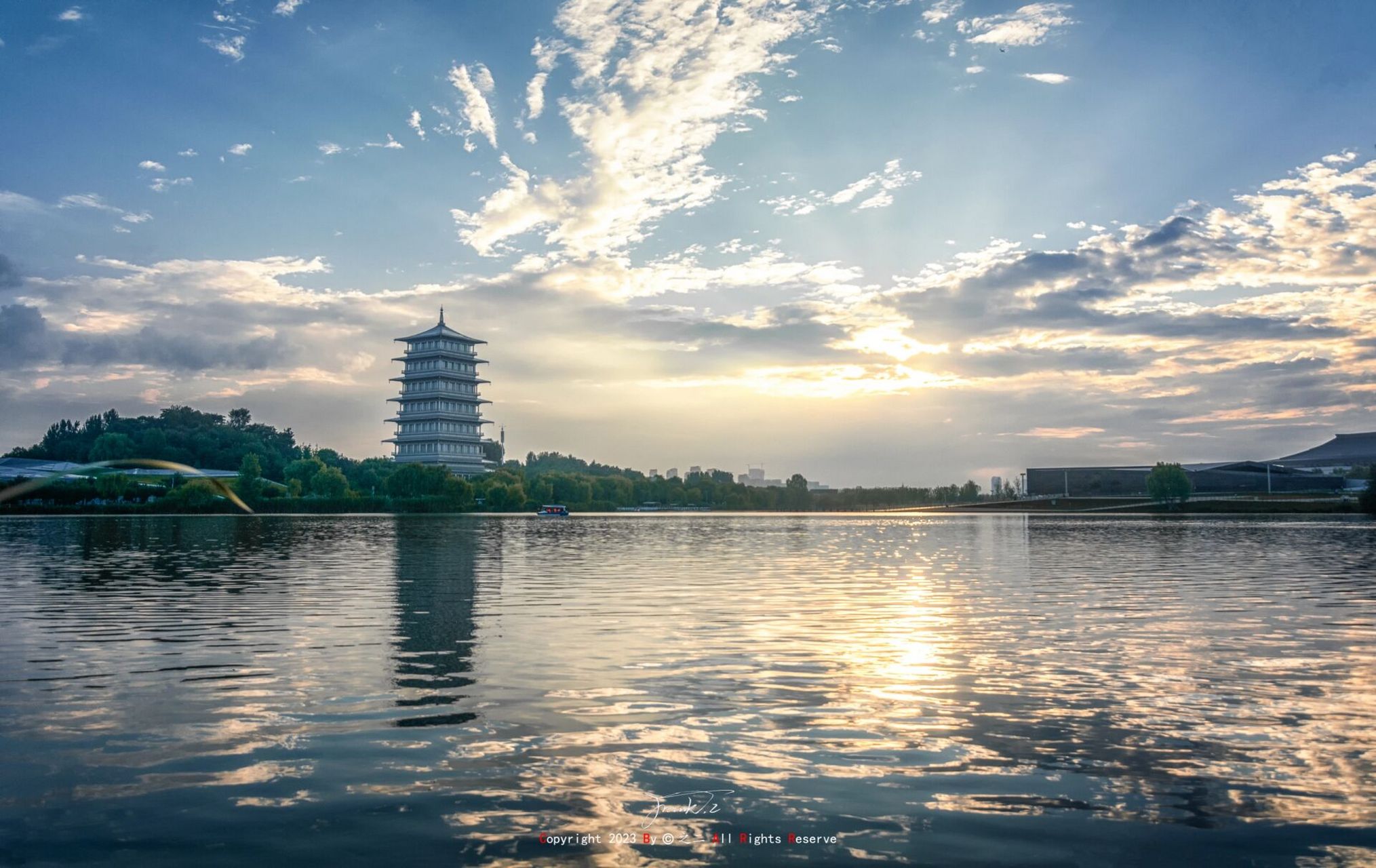 西安风景图片 世博园图片