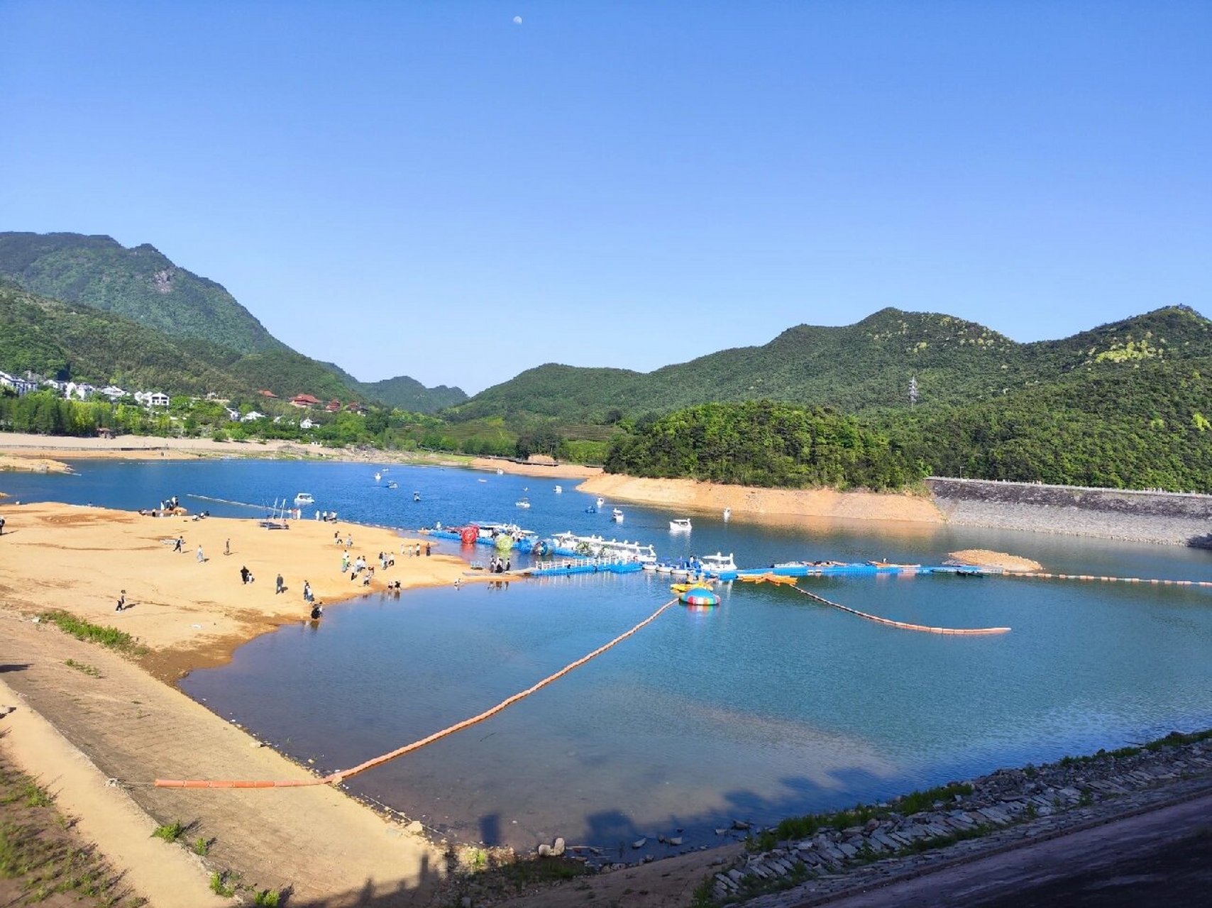 五一徒步金华霞客古道 智者寺→霞客古牌楼→羊角山村→鹿女湖 开车