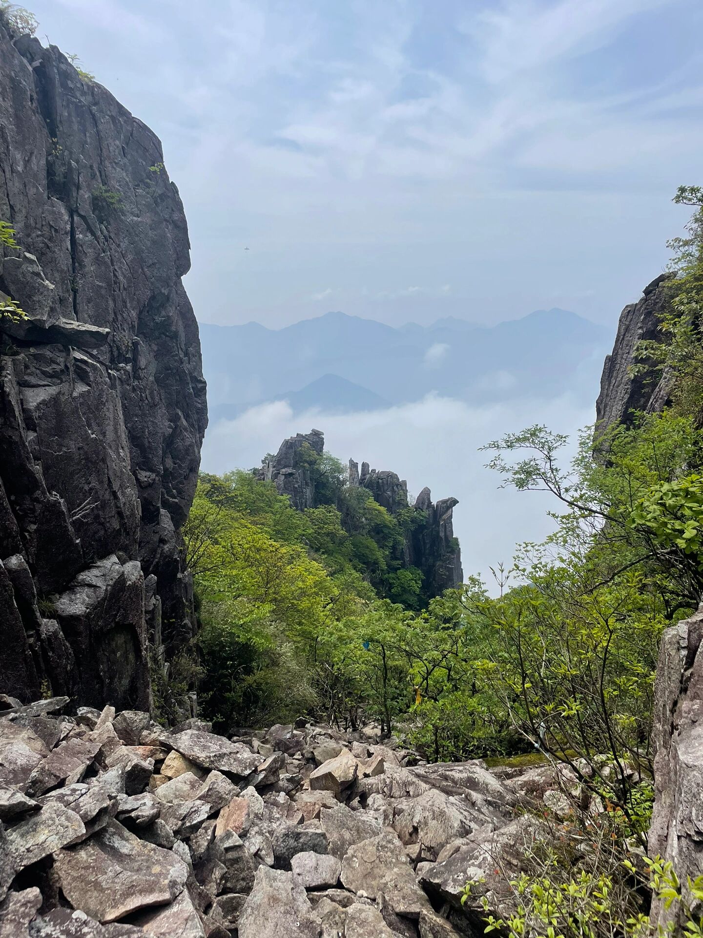 浙西之巅-清凉峰南线(上坦村-大溪源) 清凉峰国家级自然保护区,黄山