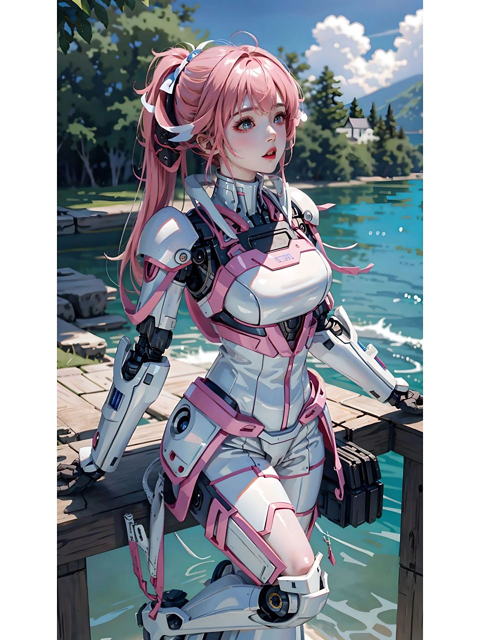 机甲风女孩(一) 机甲战斗服,机甲风女孩