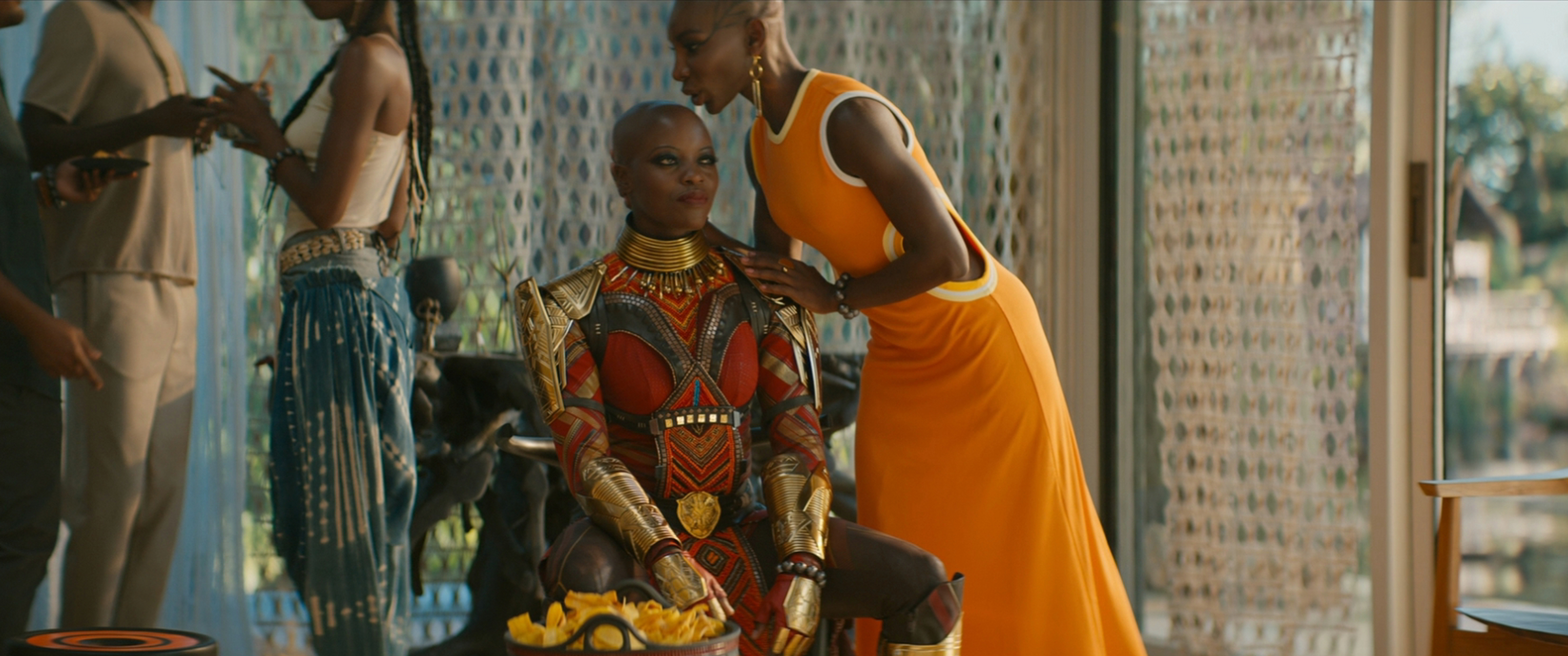 这是瓦坎达的一种特殊仪式感吗?