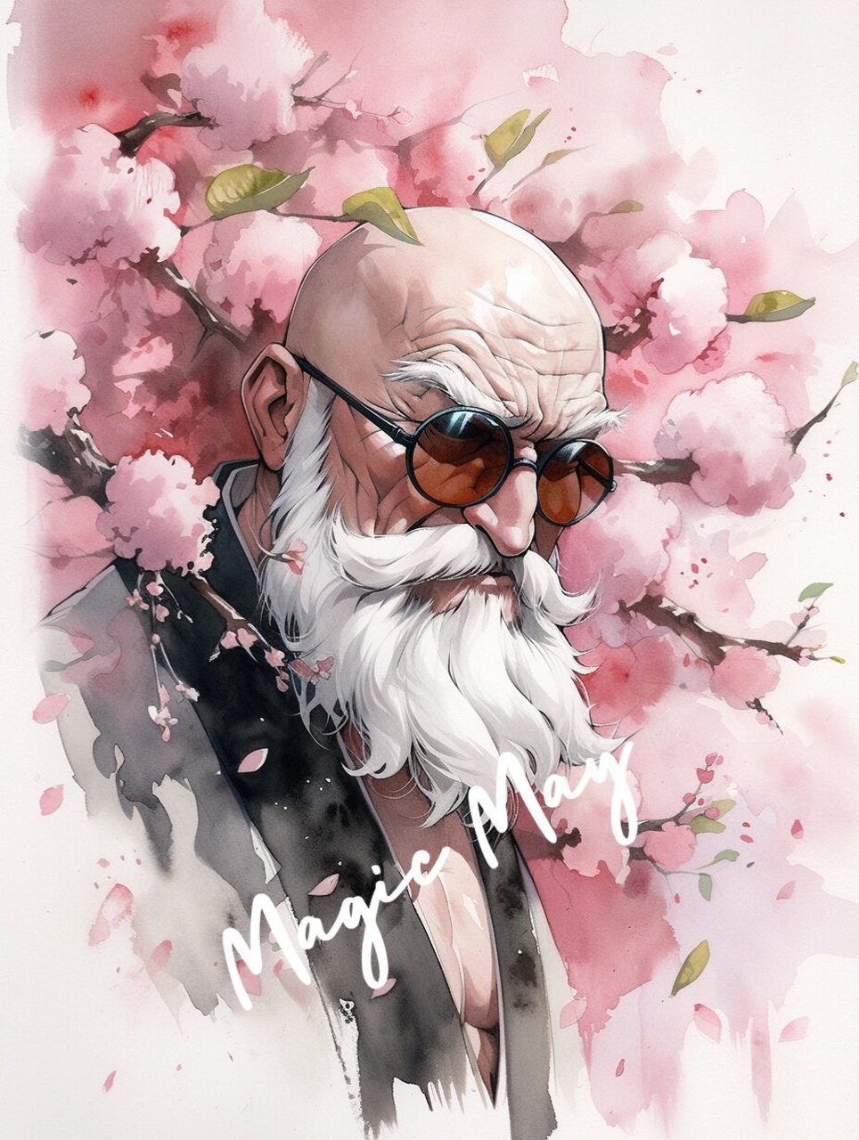 男生头像丨水墨风七龙珠——龟仙人 98 龟仙人,这位贤慧的老者不仅