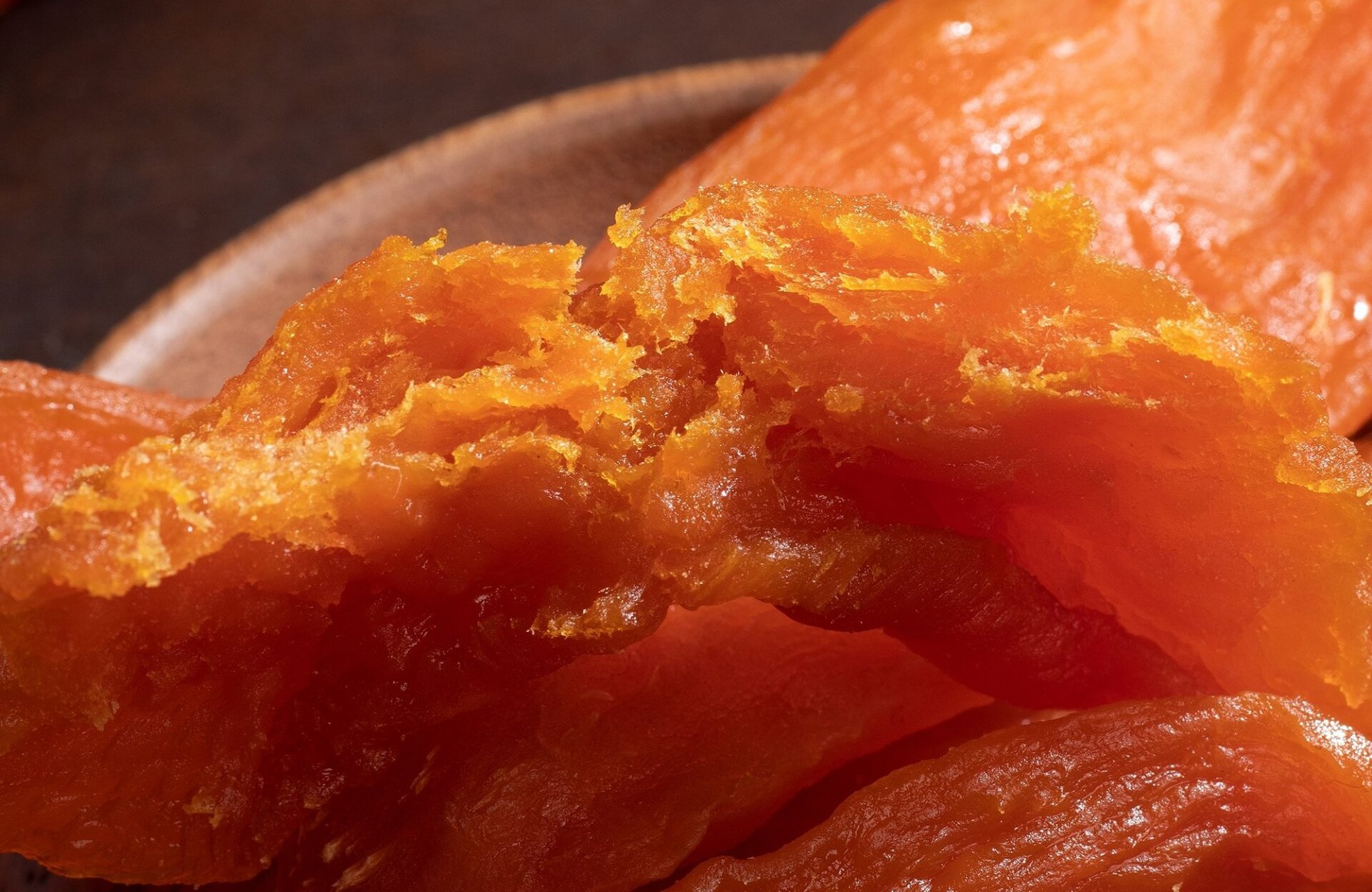 倒蒸红薯干,客家传统工艺,好吃也好看 红薯干是每个