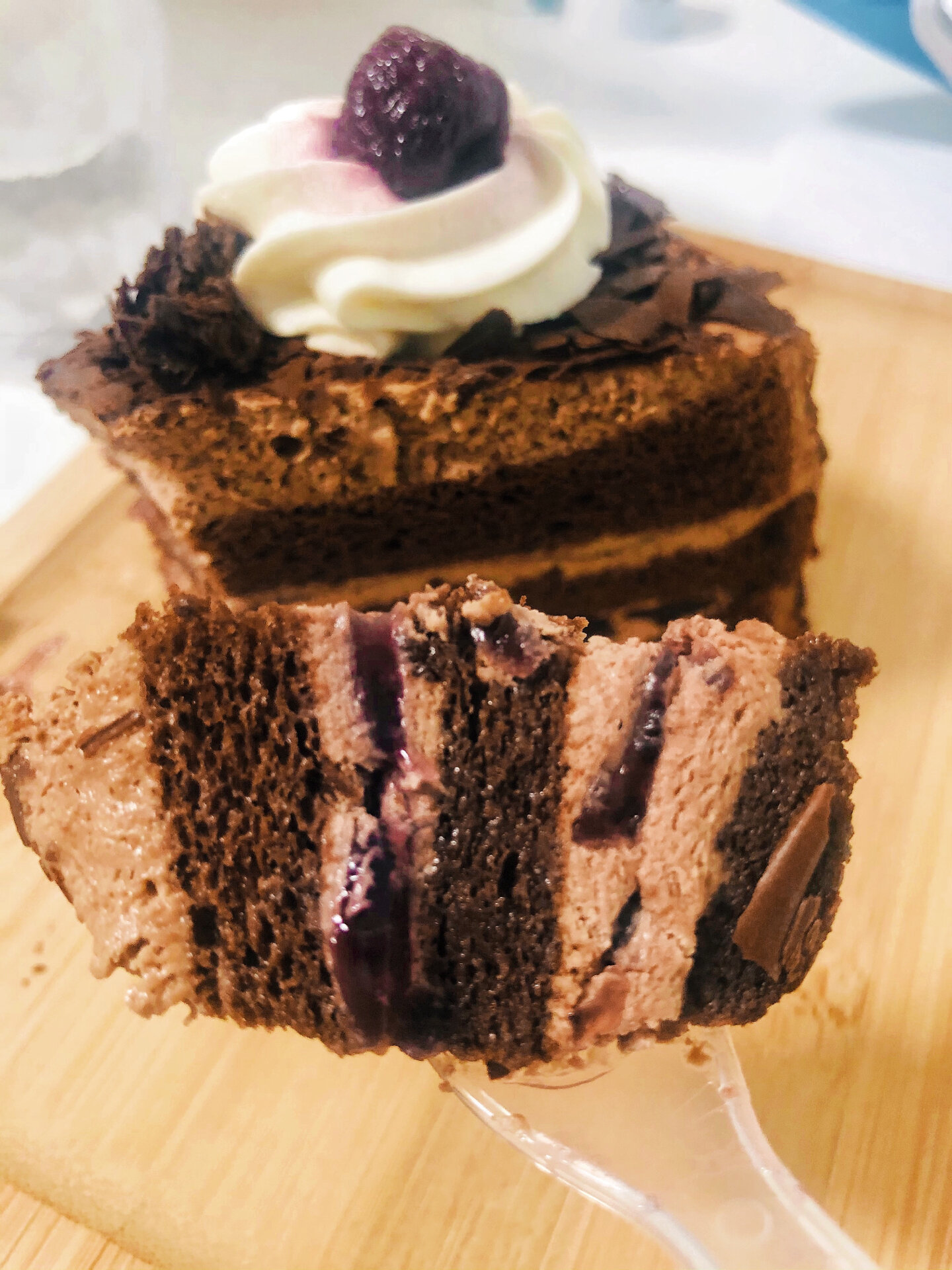 可莎蜜儿的黑森林超好吃7515宝藏蛋糕90强推款 巧克力奶油77