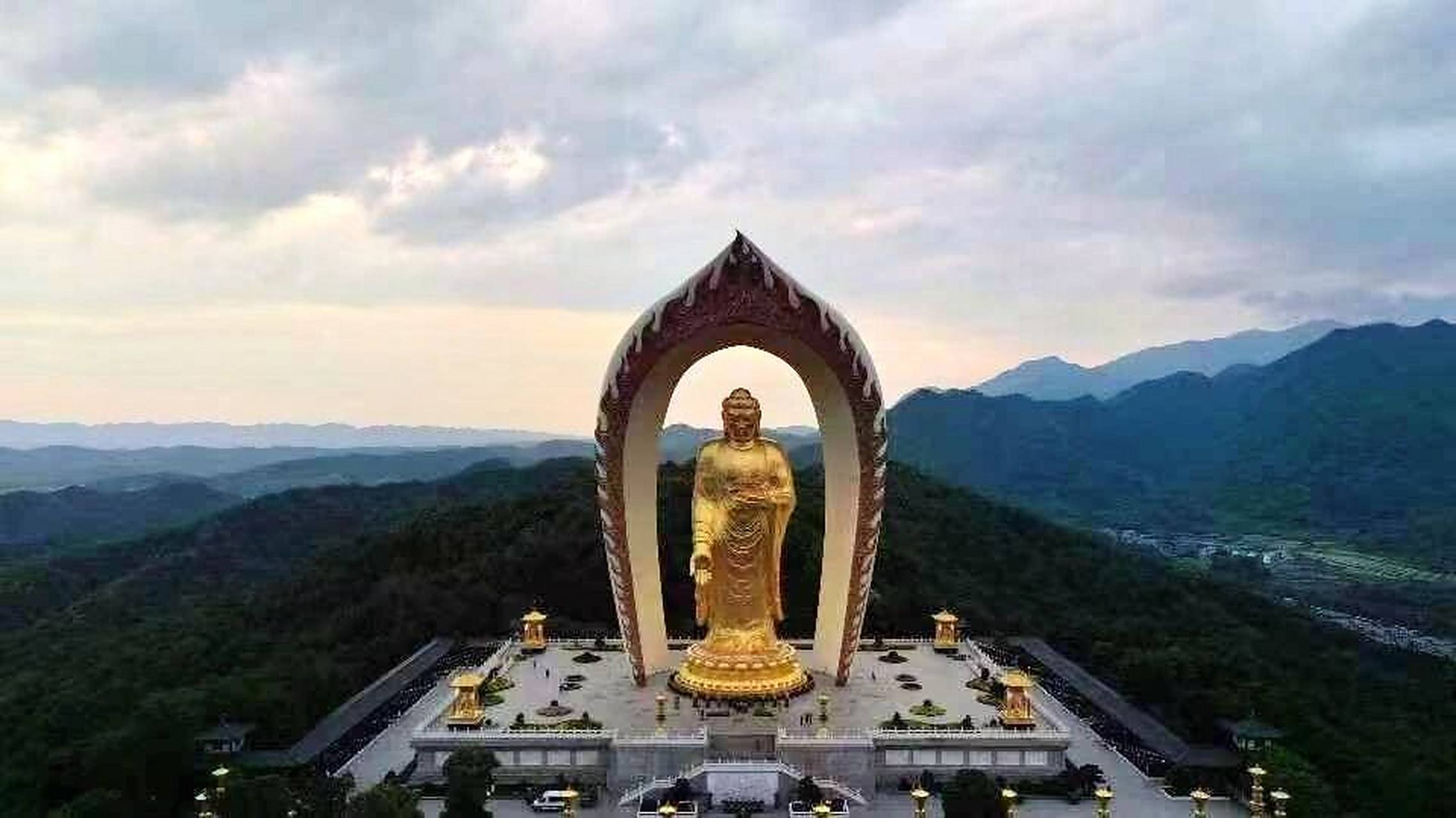 东林大佛 净土祖庭东林寺#东林大佛#