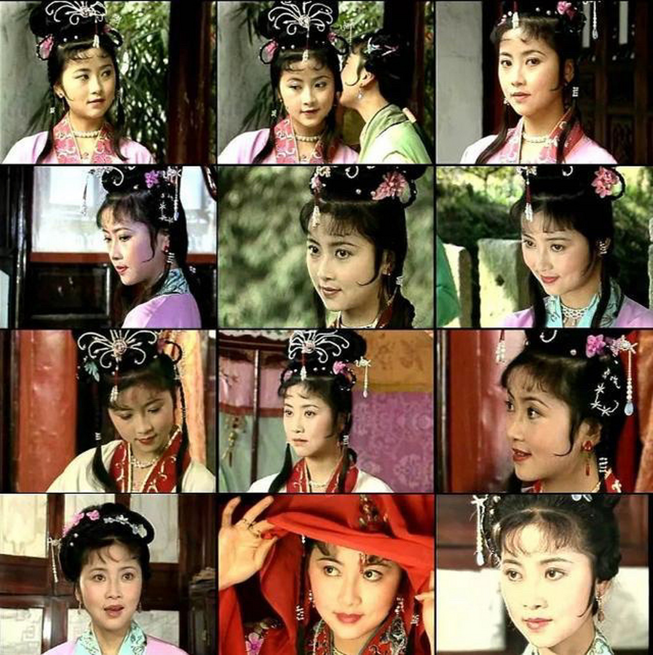 86版聊斋,活脱脱一部美人志~ 那个时候真的是服道化一看就没钱,但是拍