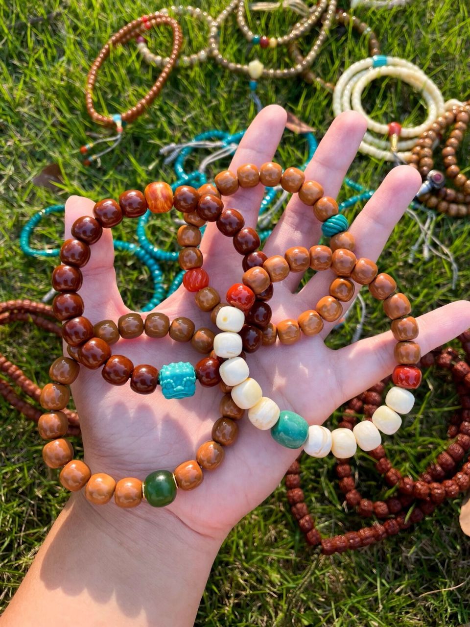 4款猴头老型手串搭配7515任你选7515哩钟意s 款11566