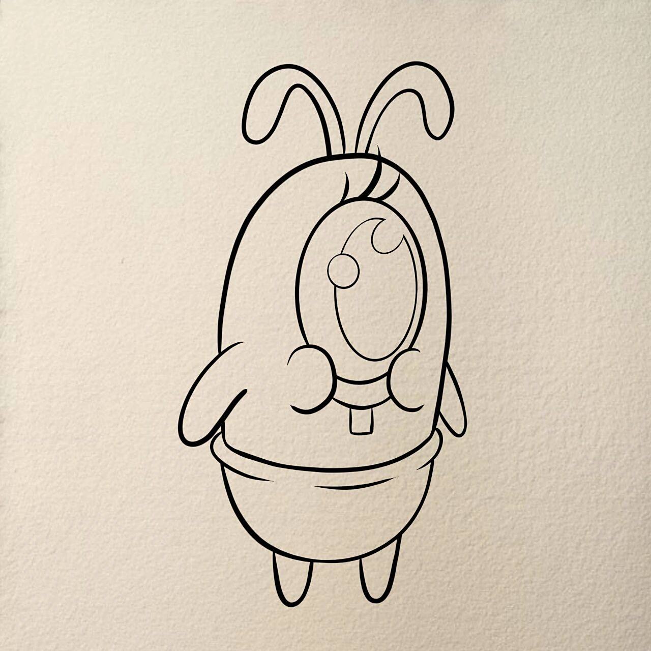 简笔画7815痞老板7815 "你难道不明白吗海绵宝宝?