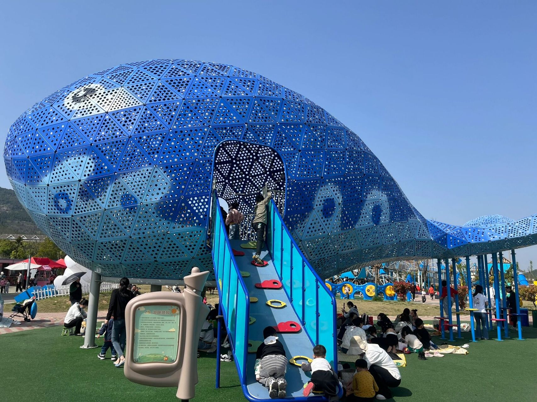 蚌埠宝藏遛娃|禾泉小镇好大一个乐园 据说这是蚌埠皖北最大的"无动力