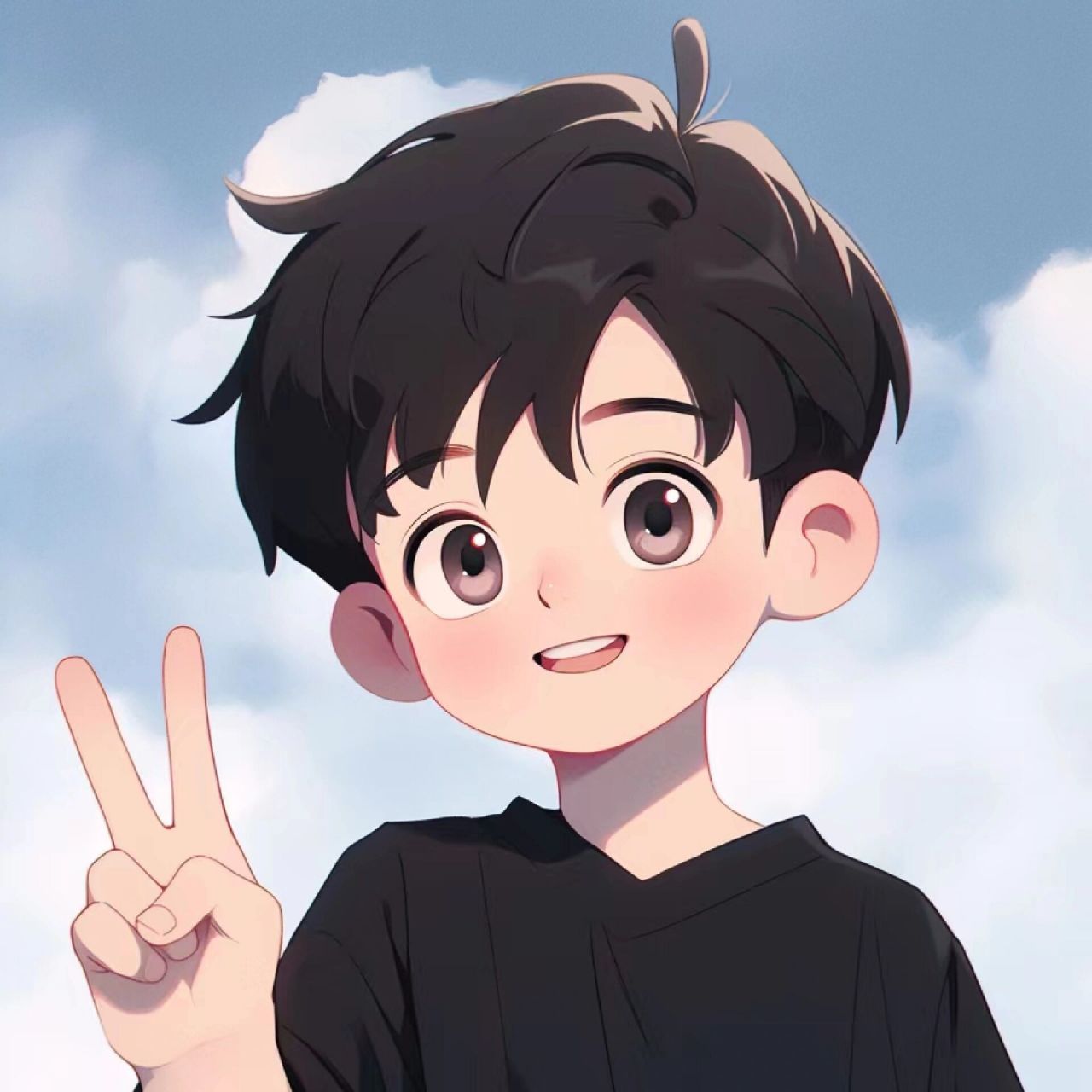 治愈系情侣头像男头丨旧漫头像 我能想到的最美好的事就是,在喜欢你的