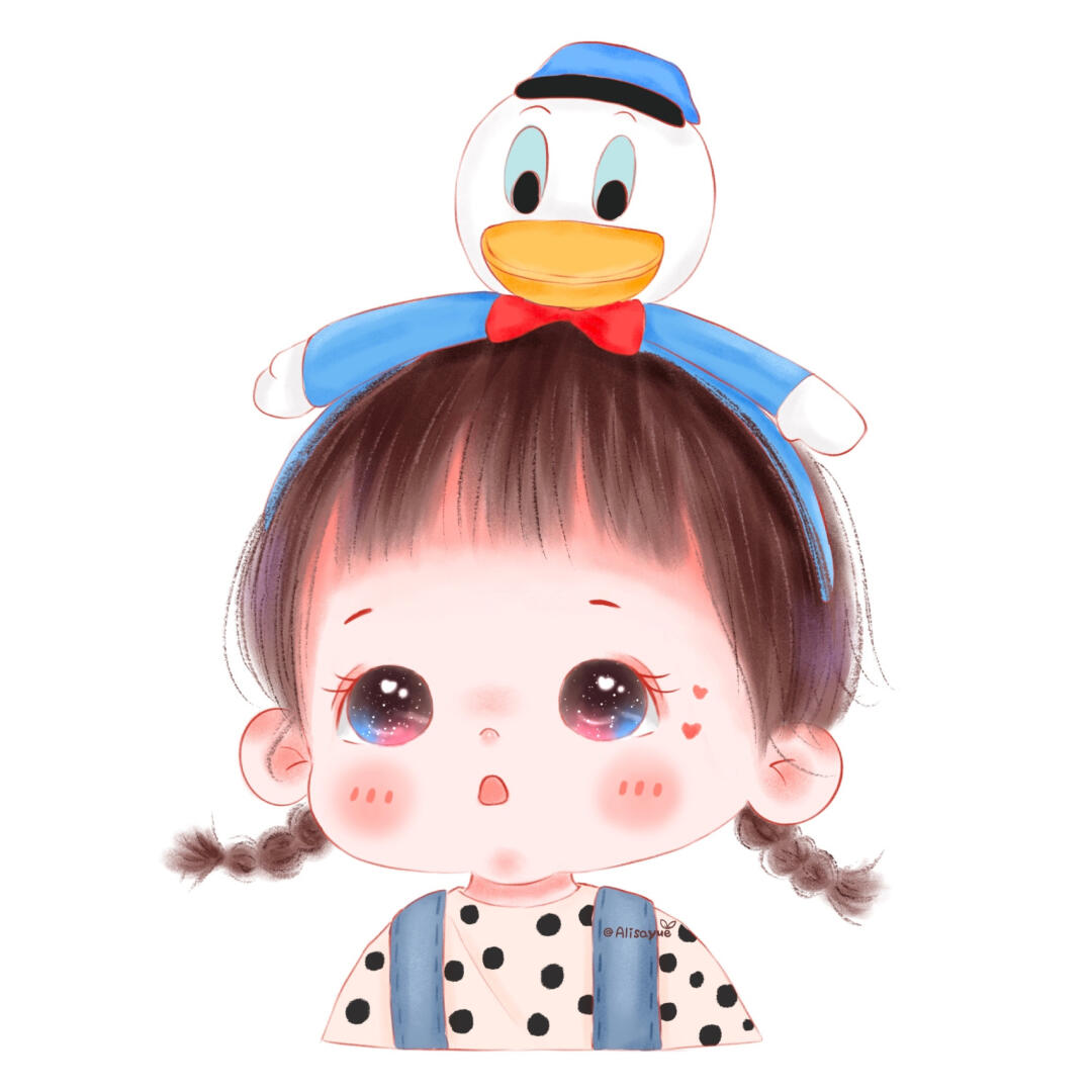 ipad萌宝头像团练第一期作品