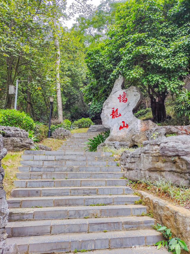 大石桥蟠龙山多高图片