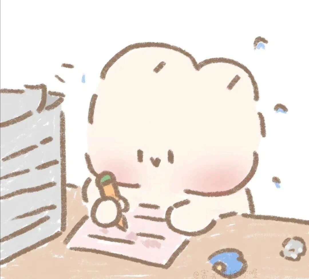 可爱的小兔兔头像呀