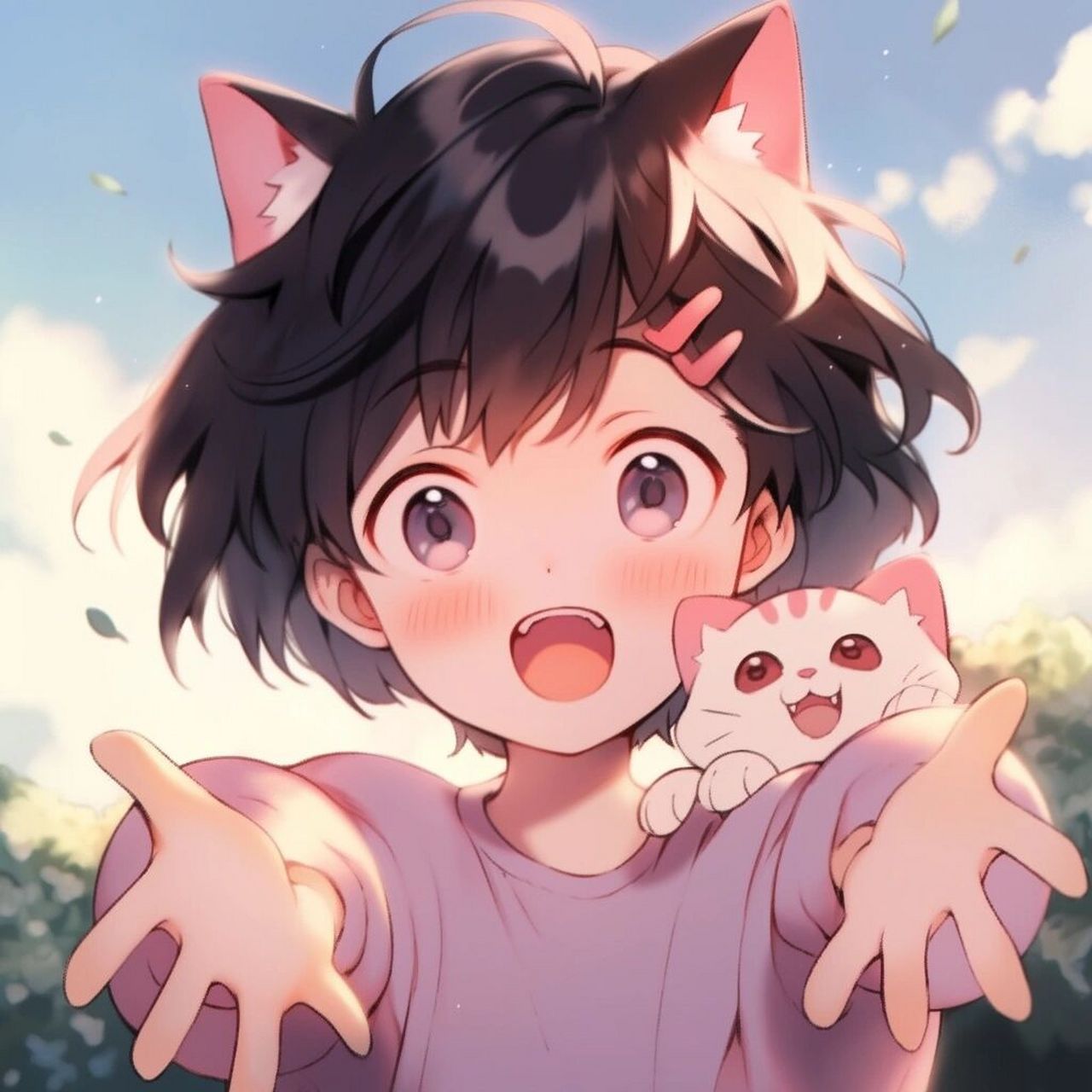 治愈系动漫男生头像