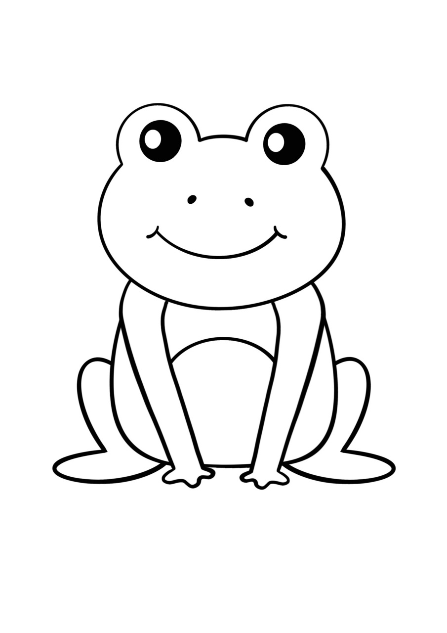 小青蛙怎么画简单漂亮图片