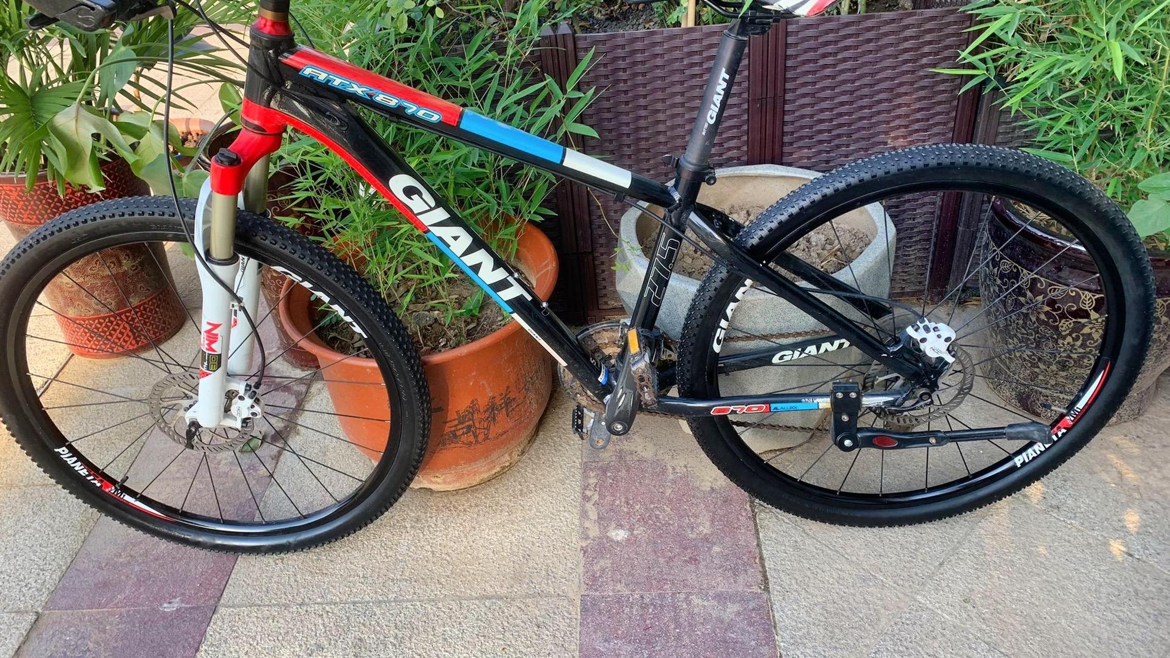 捷安特atx870.27速油刹,1798元.让骑行成为一种生活 总有一款适合你