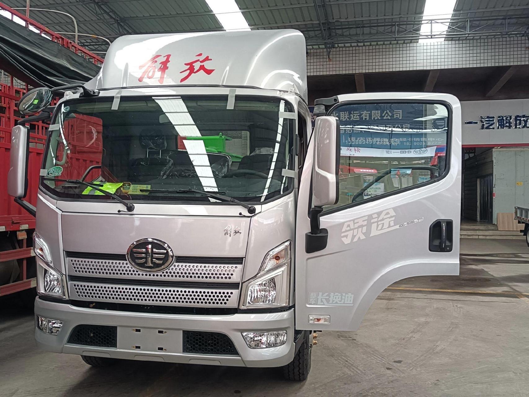 一汽解放领途轻卡,重载版,大柴170马力发动机,豪华驾驶室,法士特8档