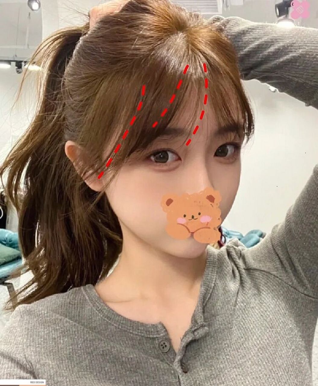 弧度感～ ——————————————————— 93法式刘海的