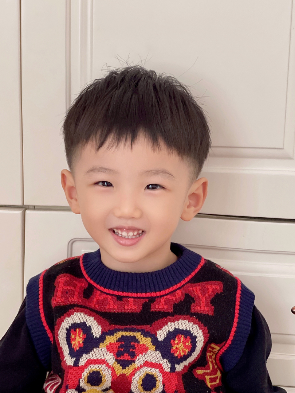 男童发型 | 剪个小狼尾过新年7215 小狼尾发型也是痞帅痞帅的