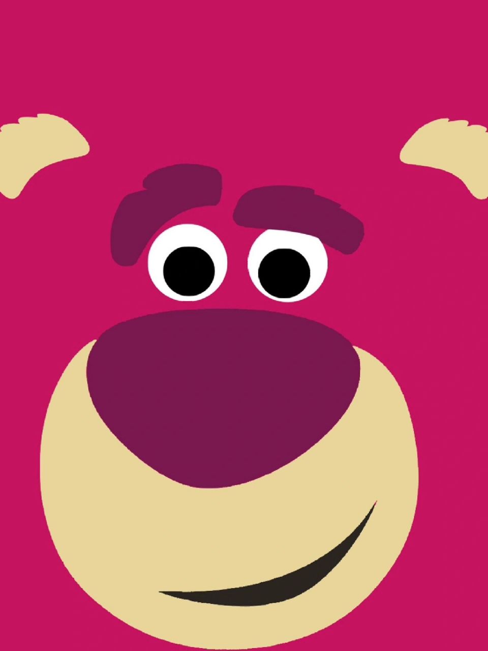 高清壁纸草莓熊