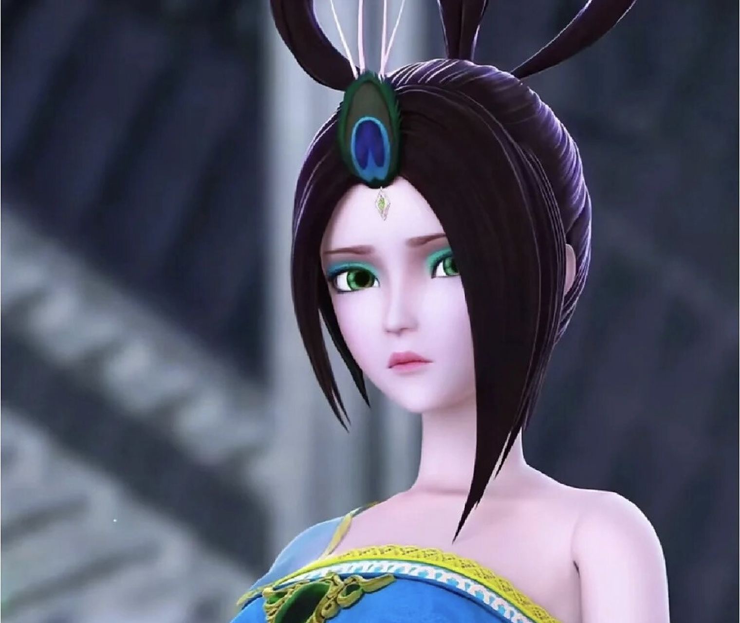 叶罗丽头像(蓝孔雀08 镜孔雀08) 我不是人民币,没法做到人人喜欢