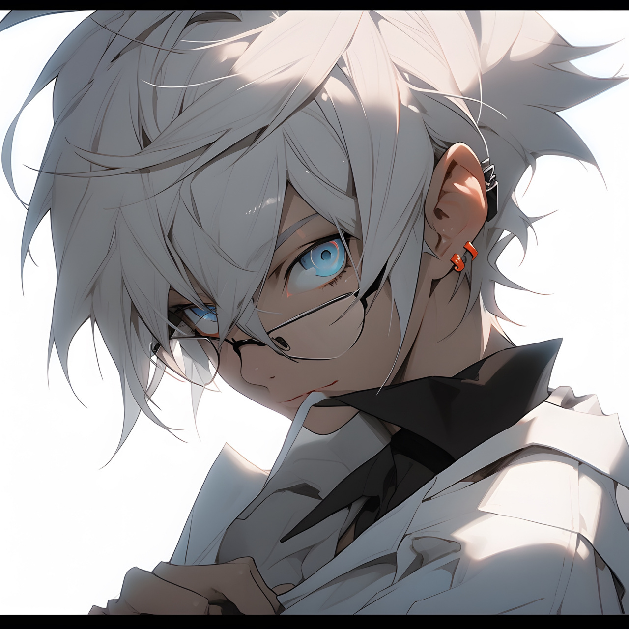 白发少年|男生头像 不同风格的白发男生头像,你们更喜欢哪个?