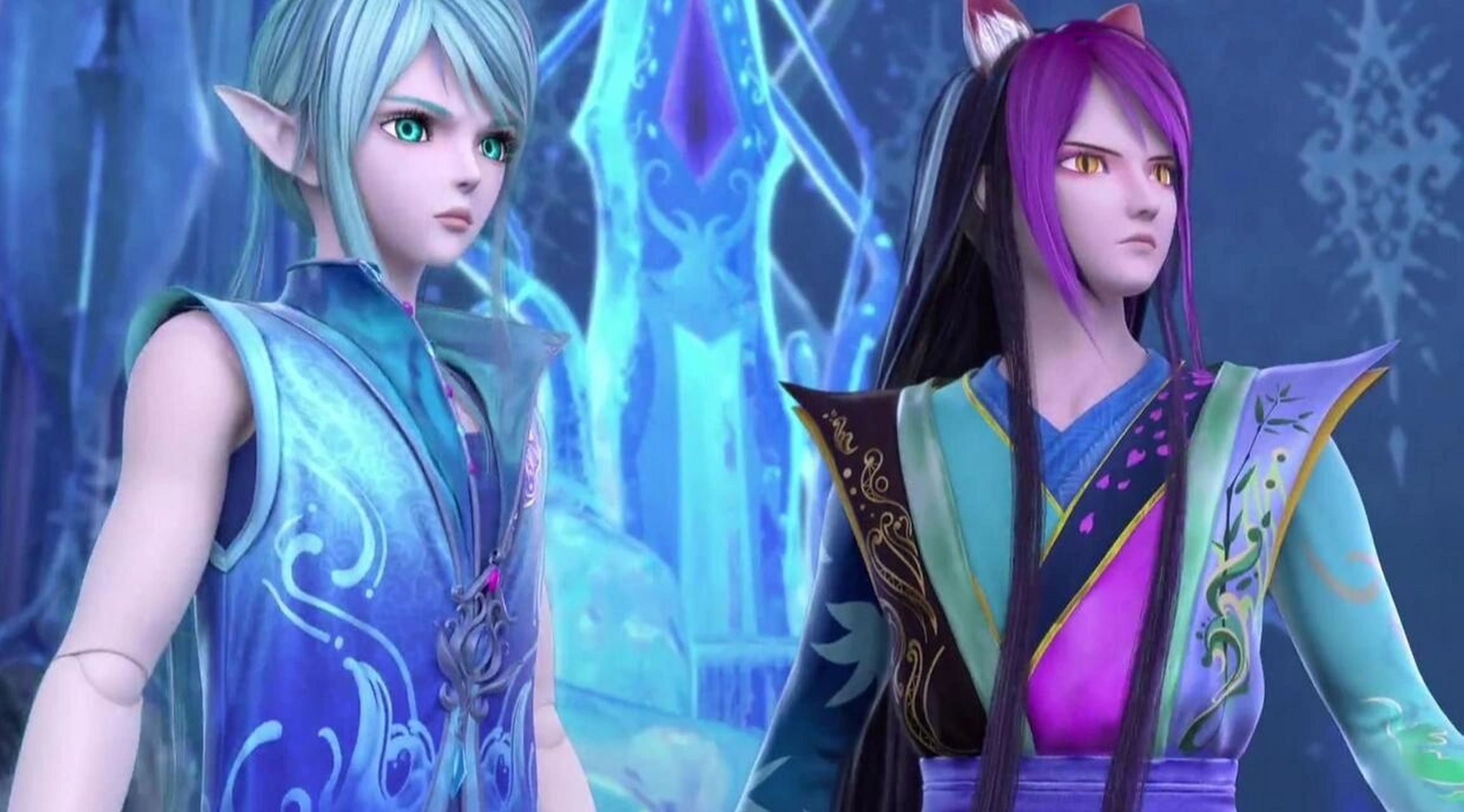 水王子和颜爵 为了让心爱的人离开梦魇付出了太多,#水默# #颜冰cp