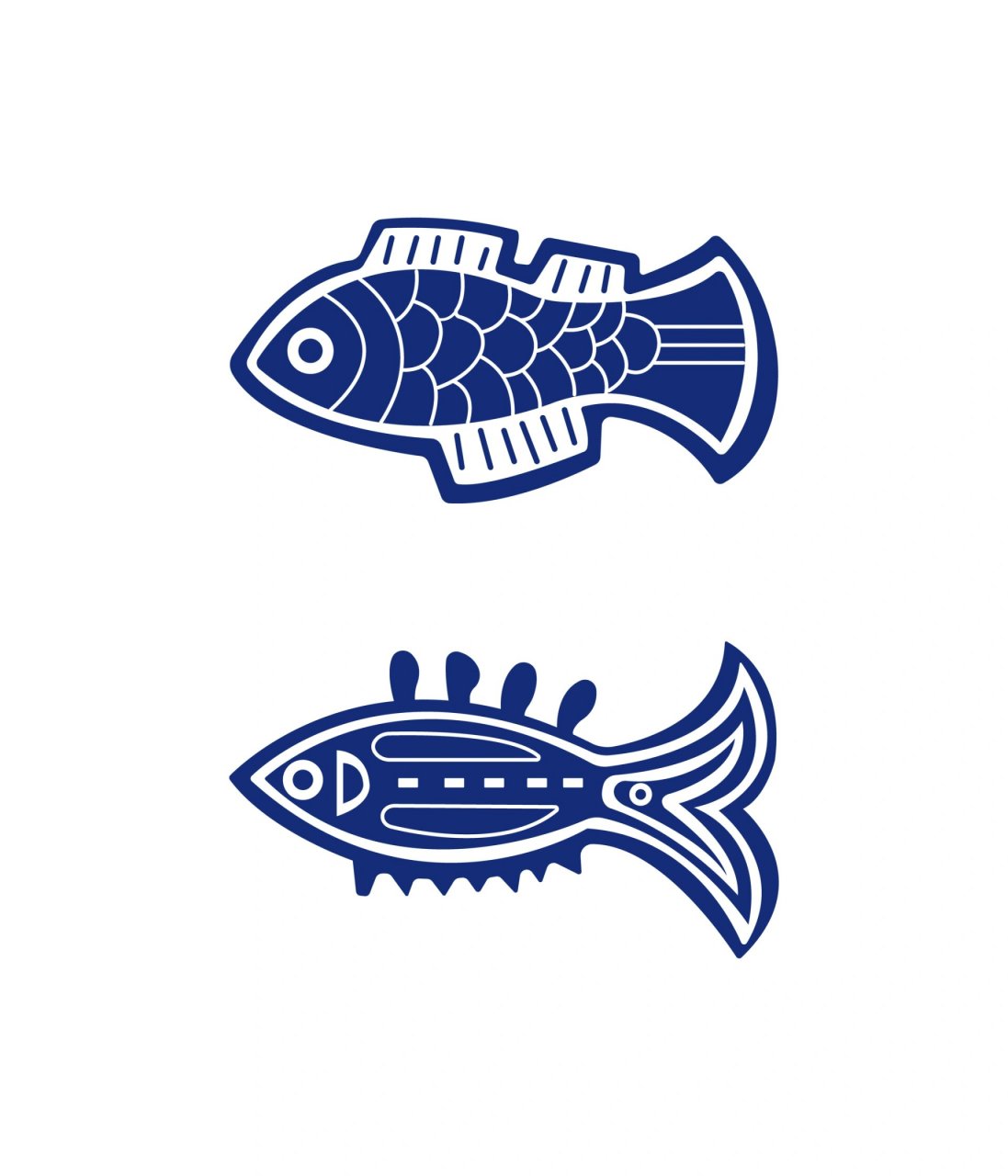 传统图案纹饰鱼纹(16) 中国传统寓意纹样 95鱼纹是中国传统寓意纹样