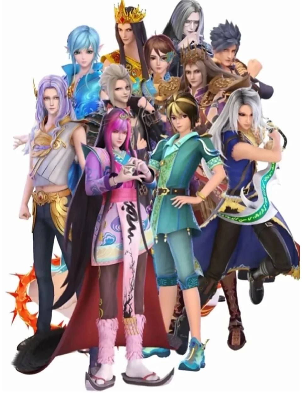 叶罗丽全员图片,礼貌拿图     可以帮别人做叶罗丽头像