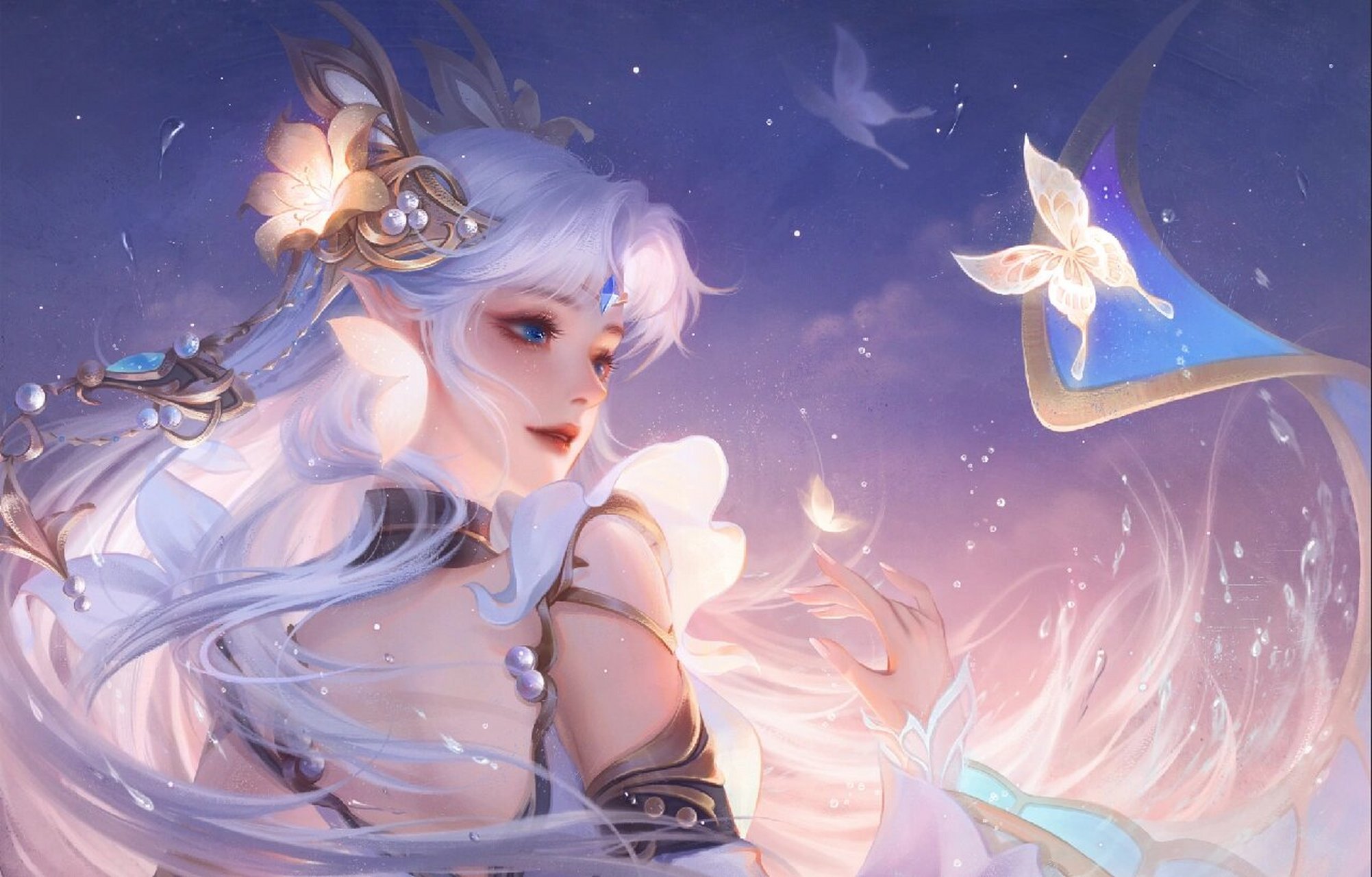 王者荣耀貂蝉壁纸 头像 "世人不懂,胜负或爱恨,那根本不是神明掌管的