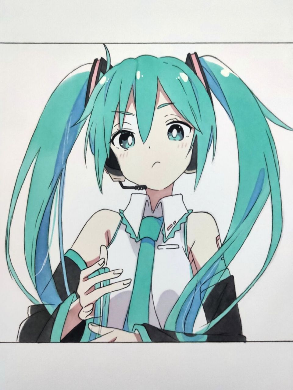 miku 还是临摹的lxy老师#初音未来