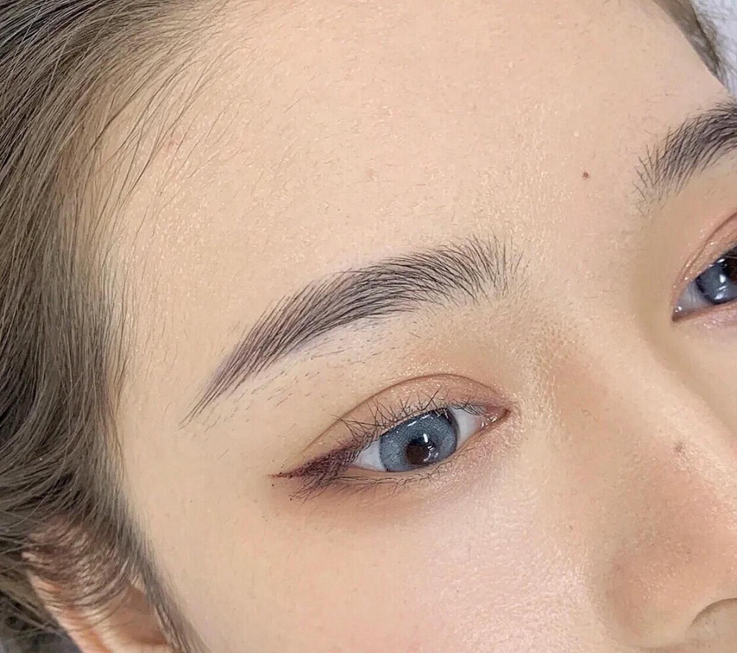 野生感丝雾眉效果分享|天津半永久纹眉推荐 画不好眉毛的仙女不如做一