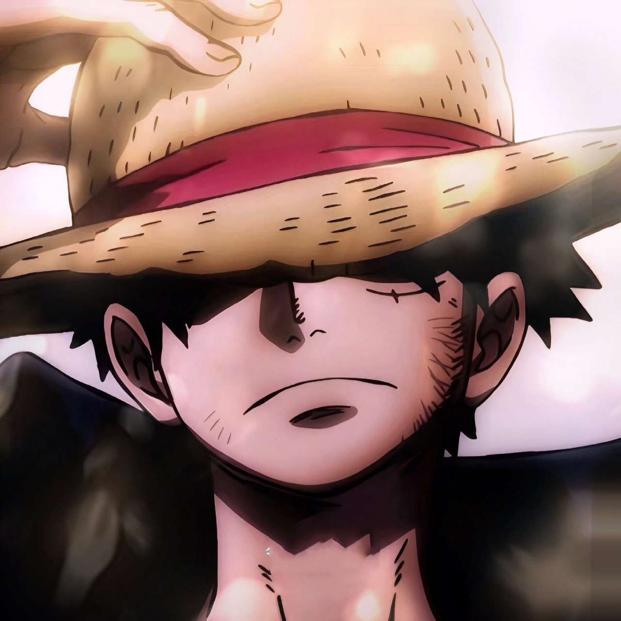 有点酷呦路飞压帽