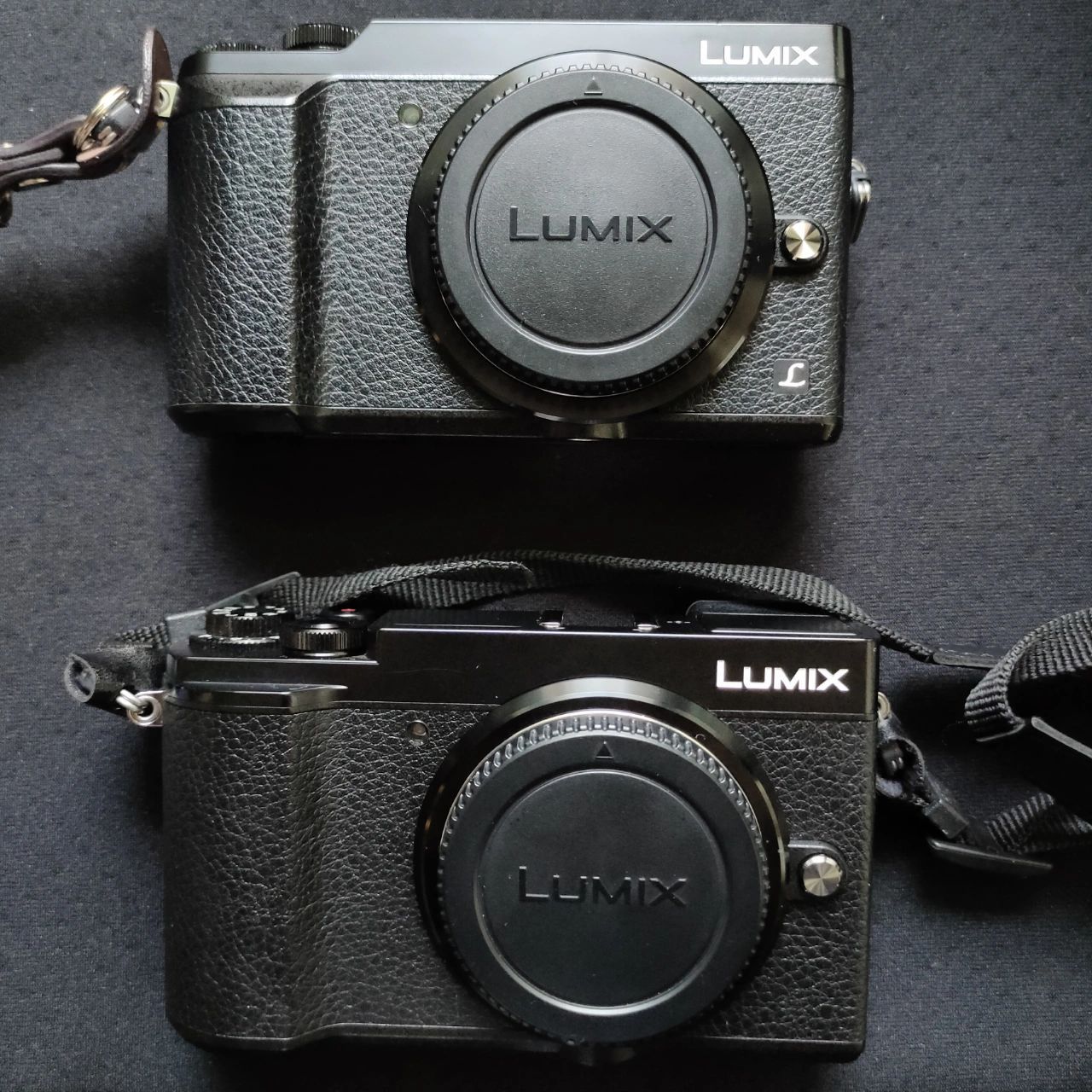 【松下gx9和gx85对比】 1,从外观看,差别不大.