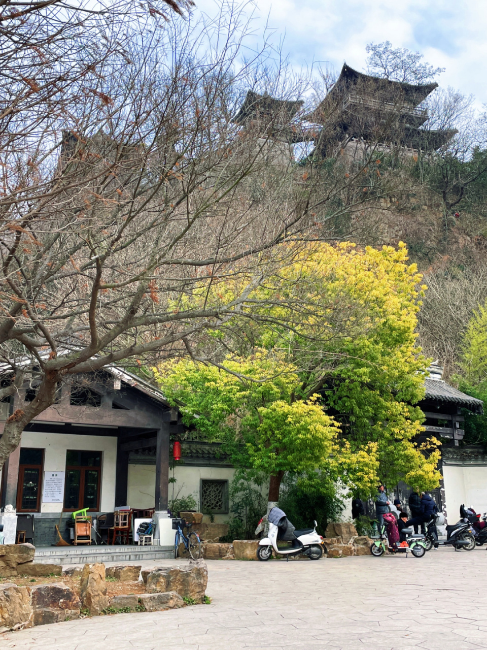 趁着春节到处都是93免门票99,去了趟刘备招亲的北固山,山不高