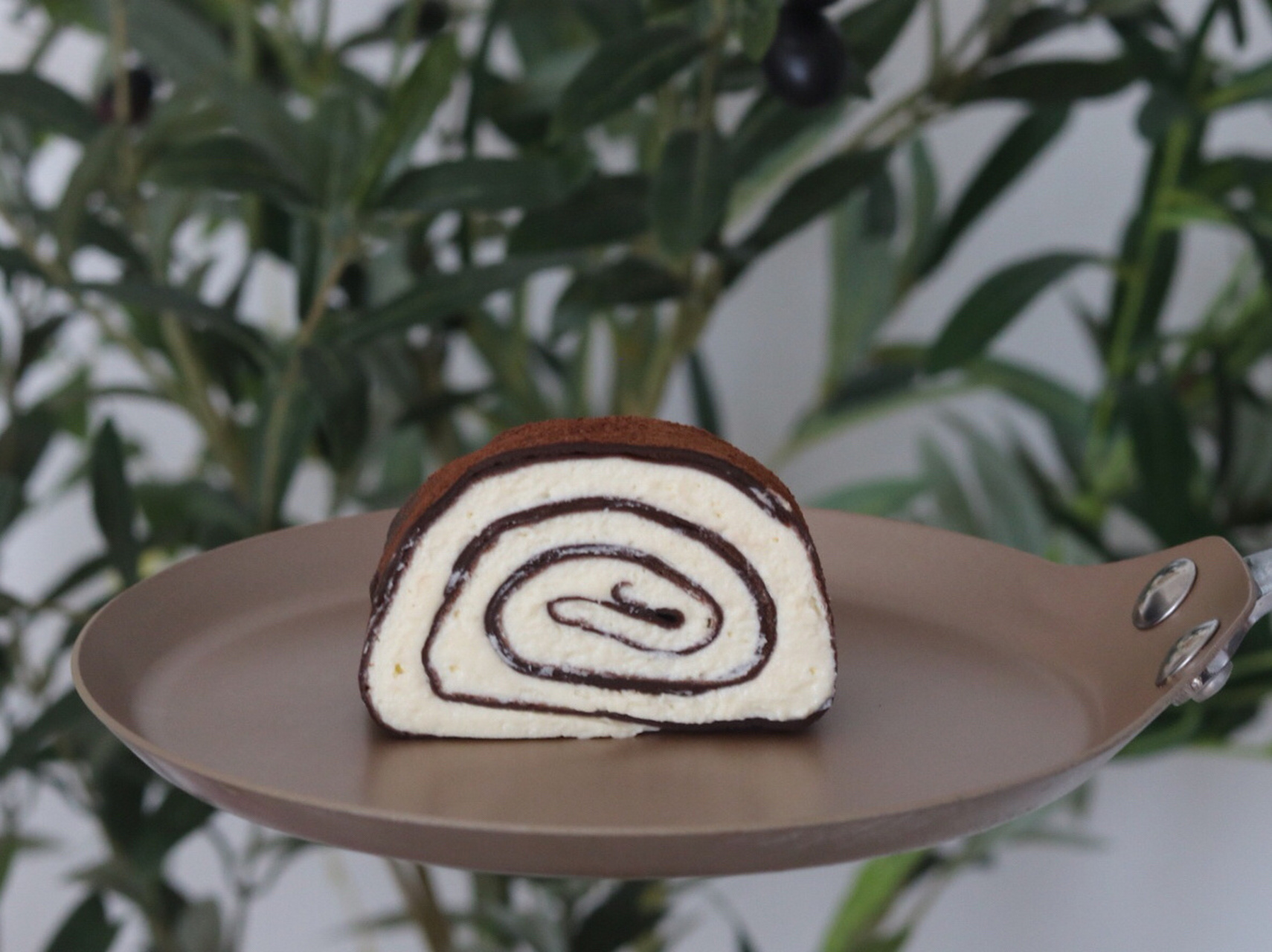 非常好吃的可可毛巾卷 #毛巾卷蛋糕