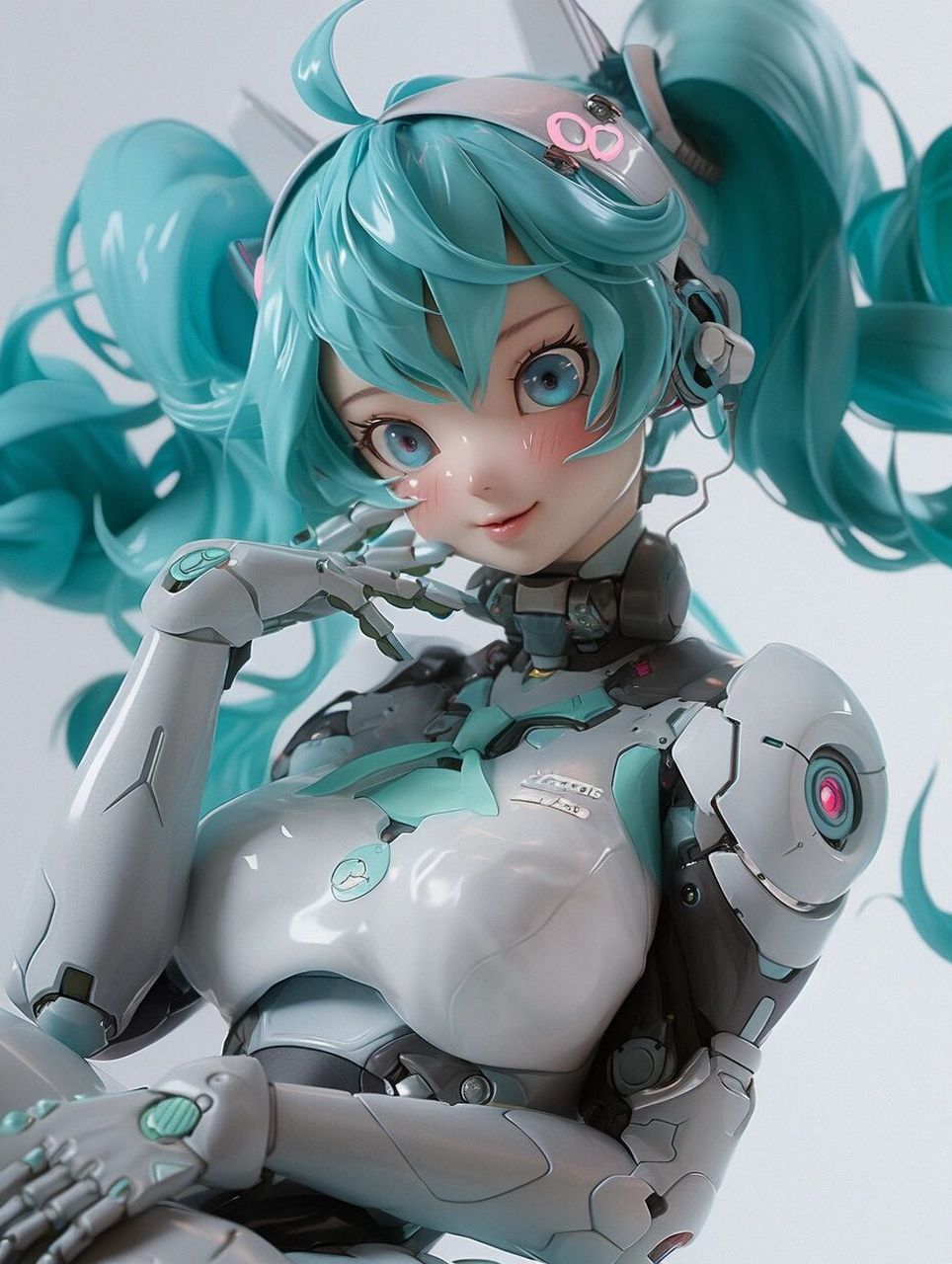 ai机甲 | 机械初音 希望官方看到能出实体哈哈!