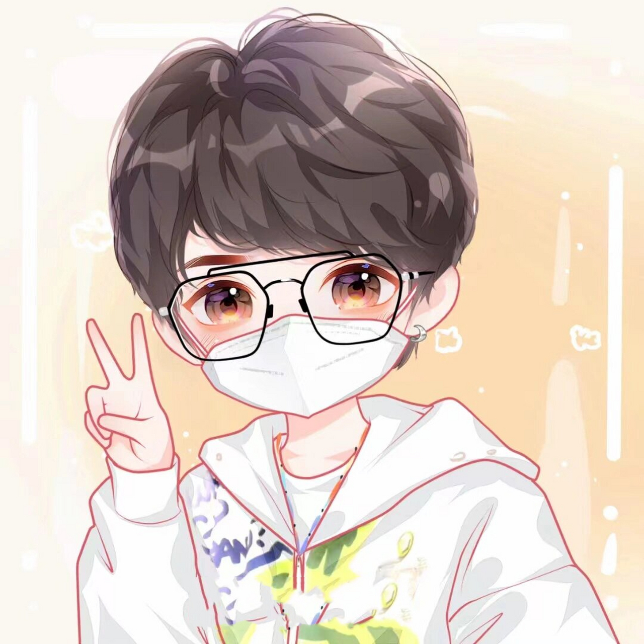 动漫卡通男生头像|阳光大男孩 会陷入温柔暮色里,会陷入你