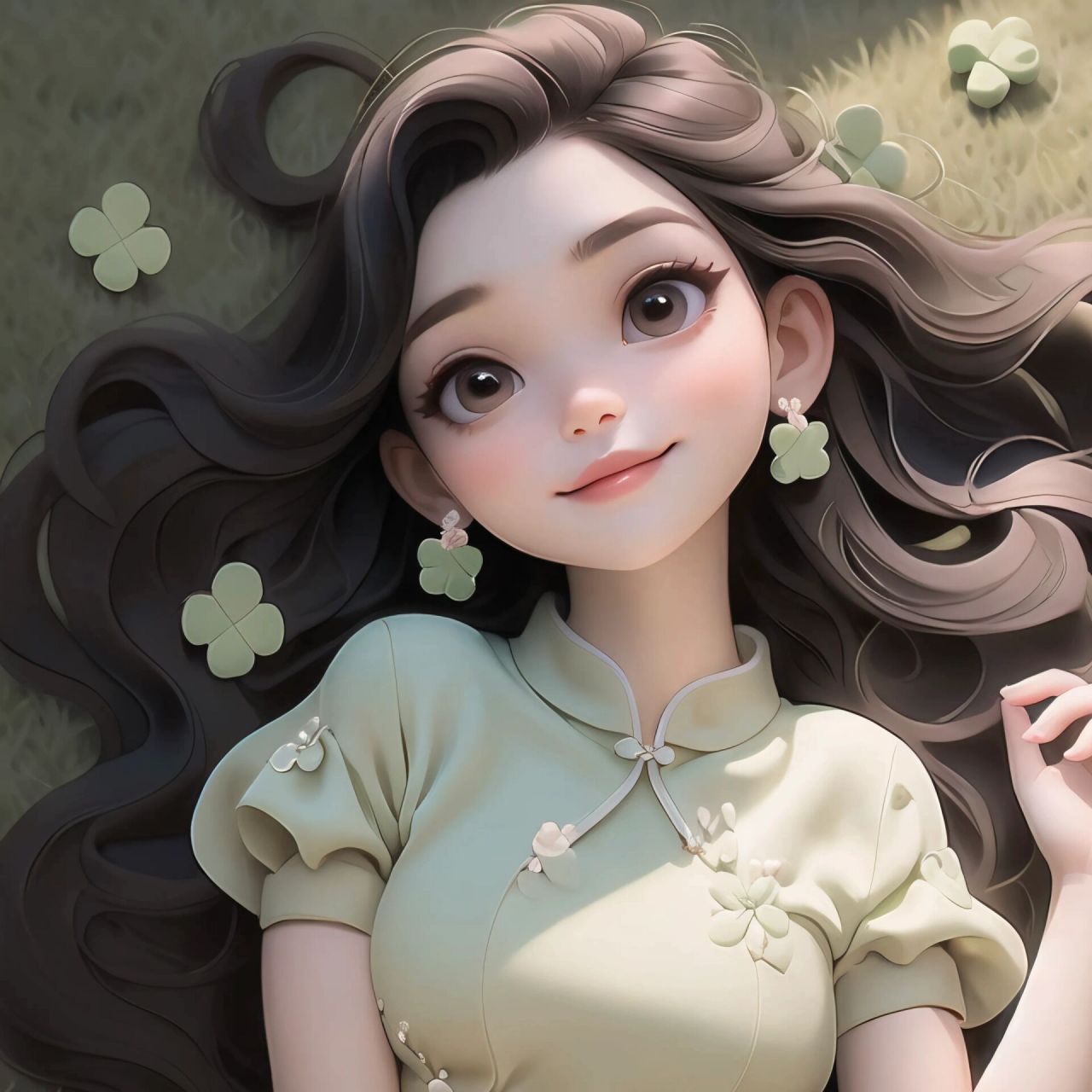 玄学好运系列 | 女生头像 | 幸运四叶草 幸运草四叶草92来咯