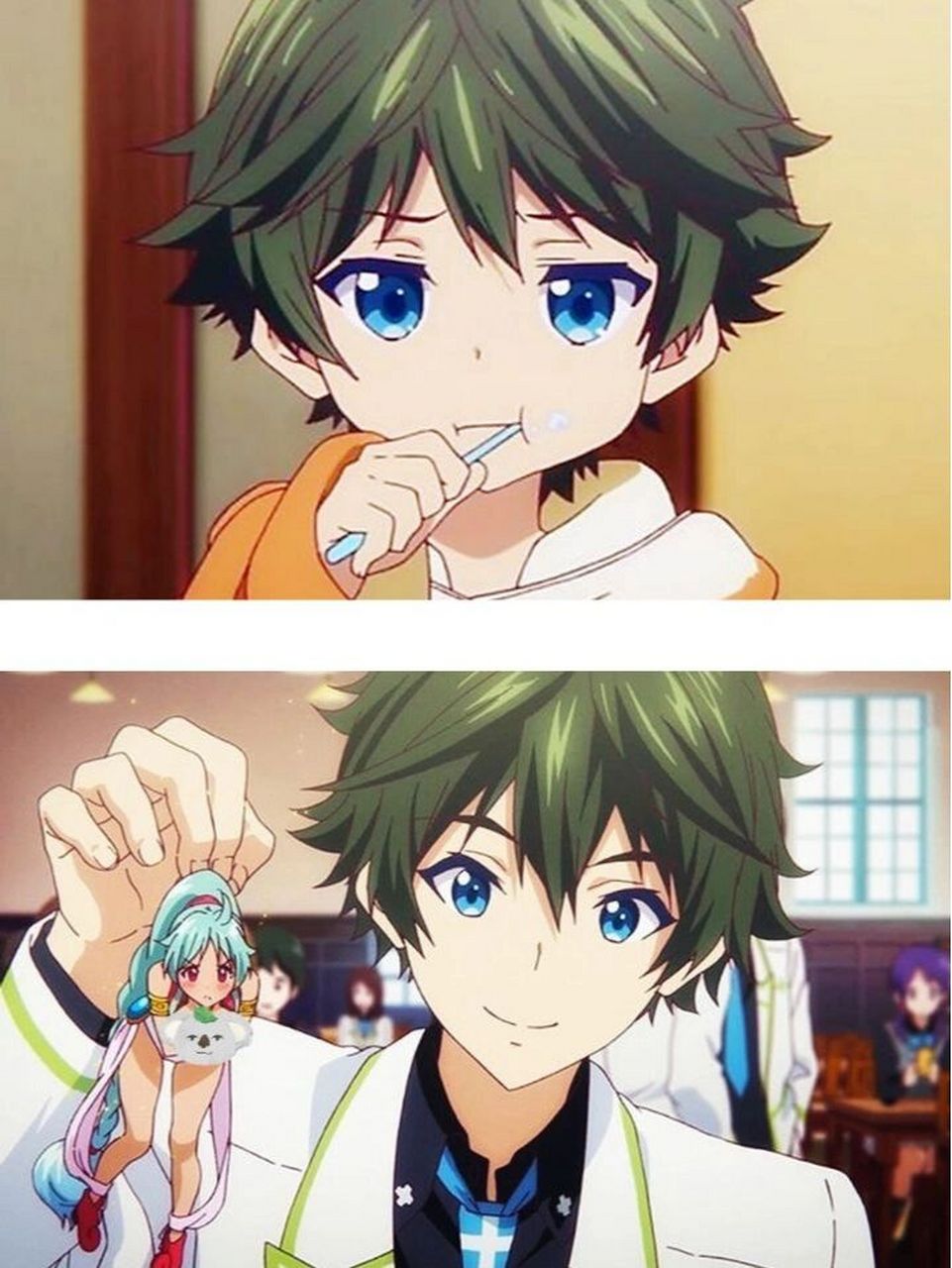 盘点日漫中的小时可爱长大超帅的男性角色  ◎鬼灯79《鬼灯的冷彻》