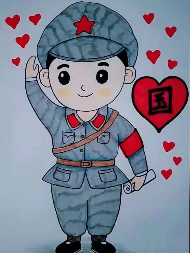 小红军的图片,仅供于参考