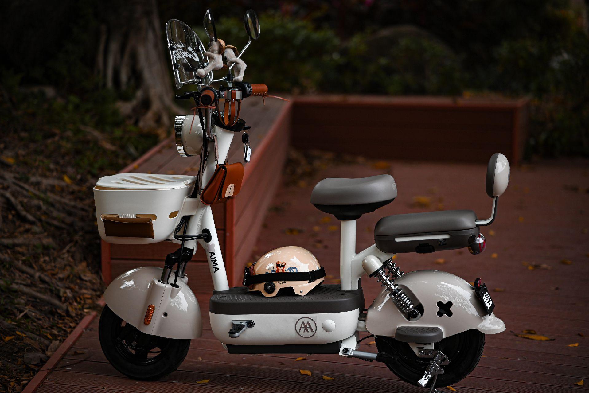 aima-爱玛/元宇宙 48v-60v通用 最大续航120公里 带nfc解锁 八寸胖胖