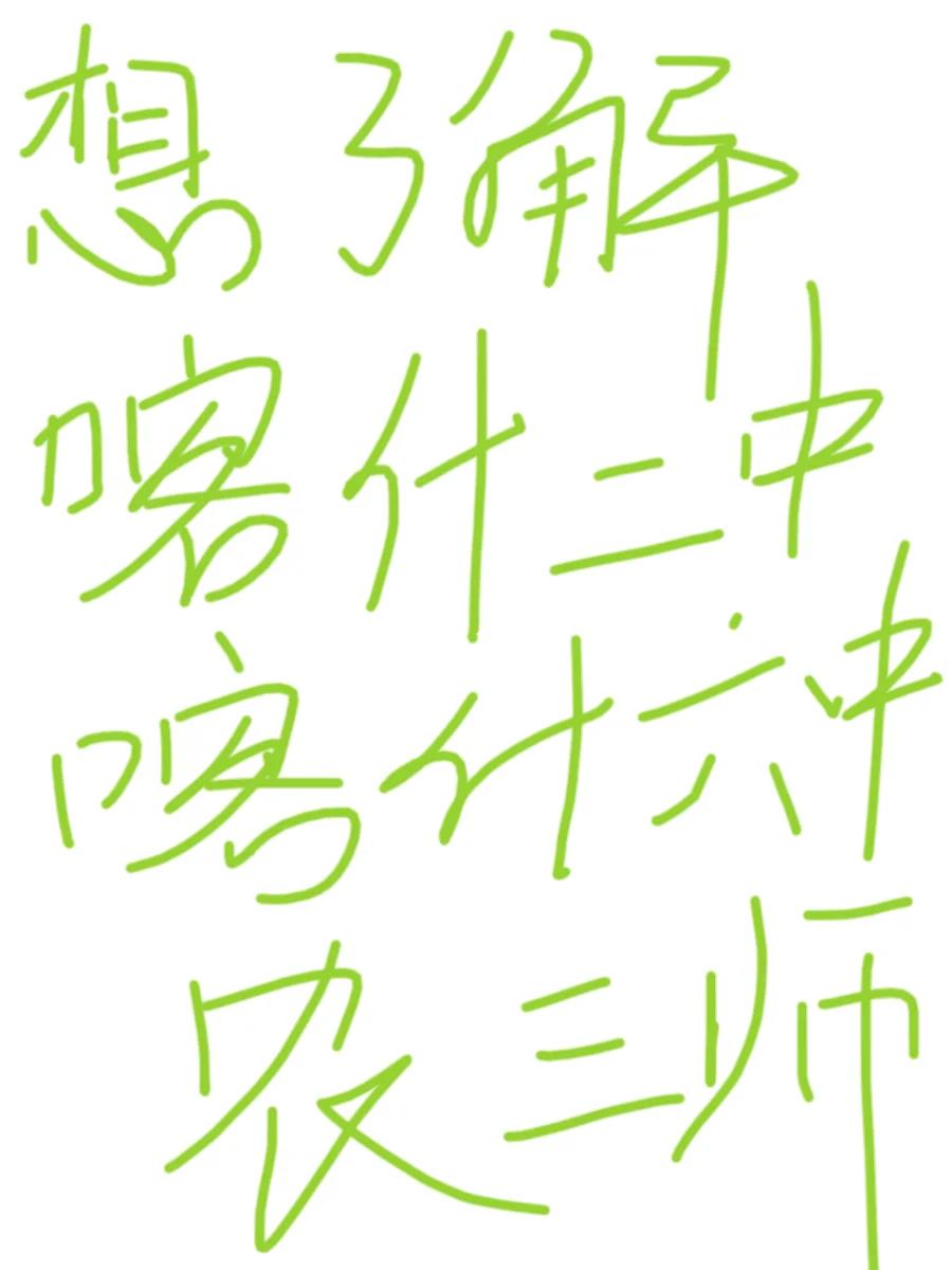 喀什二中,六中,农三师  有没有喀什二中,六中,农三师的学长学姐介绍