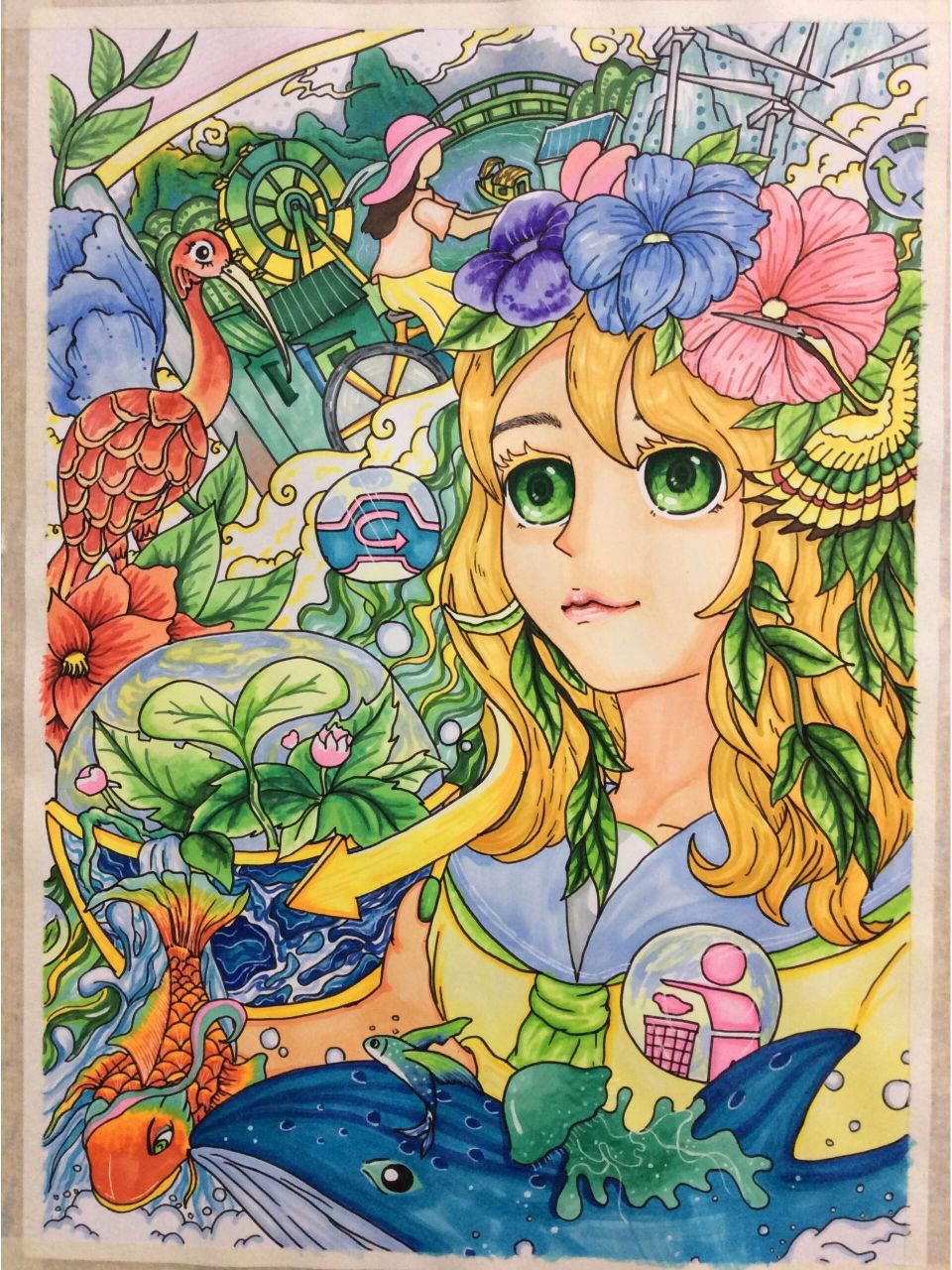 生态主题画