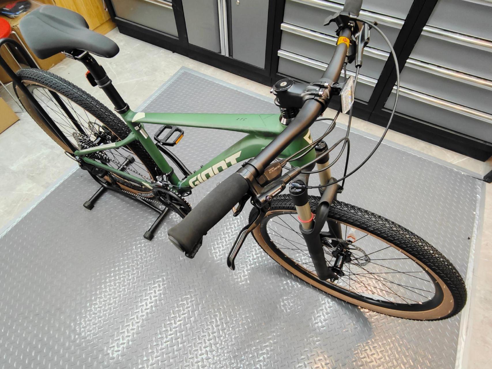 捷安特xtc800  山地车 禧玛诺cues  2*11速变速套件 铝合金车架  铝