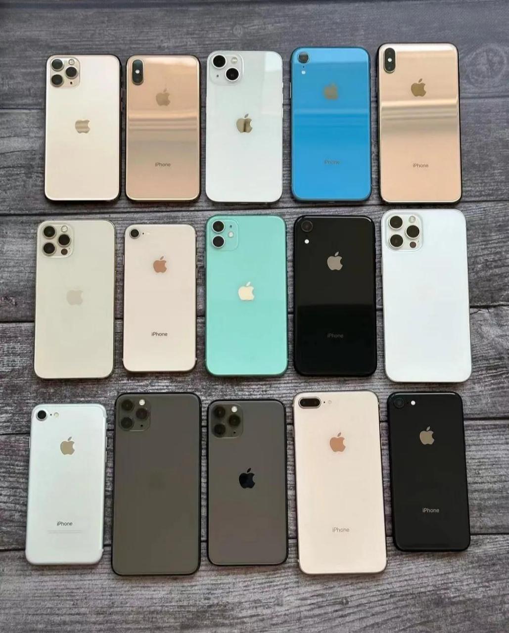 iphone所有机型对比图片