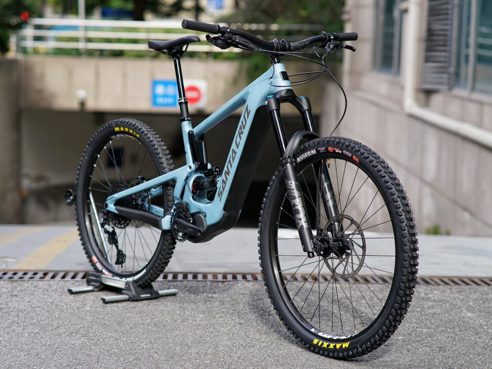 cc 电助力山地车到货 santa cruz bullit cc 电助力 enduro 山地车