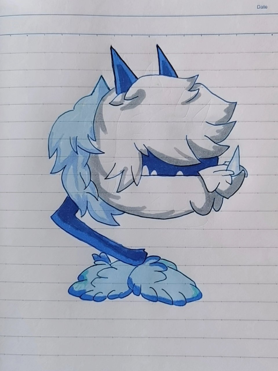 pvz2冰龙草 画一个冰龙