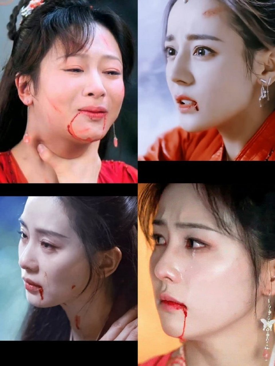 女演员剧中吐血画面get到谁了?