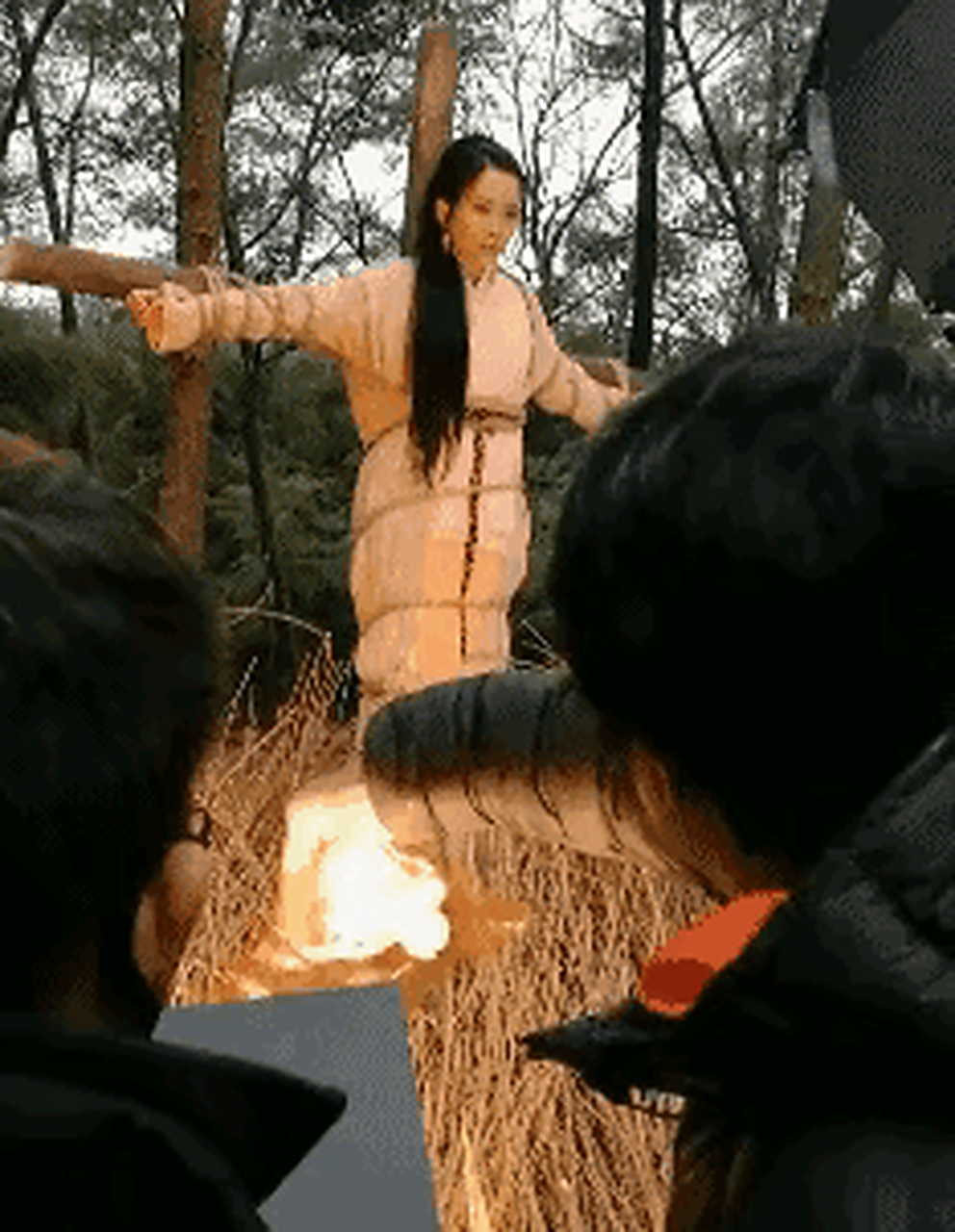 电视剧里的火烧活人原来是这样拍的啊  影视杂谈